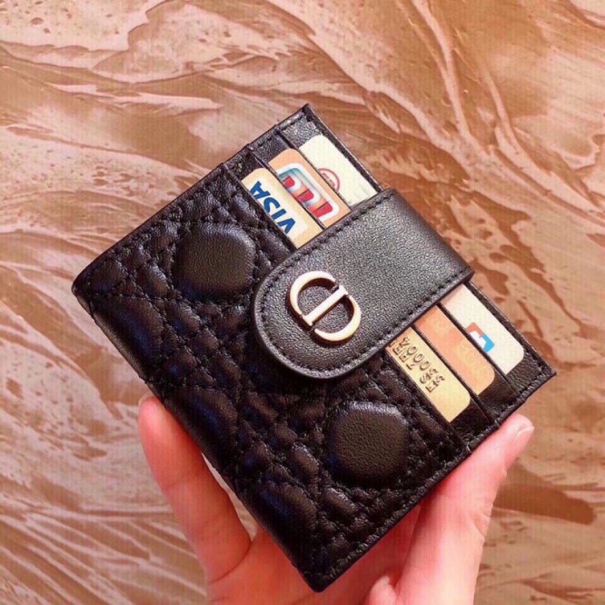 DiOR・レザー コンチネンタルウォレット 財布 折財布